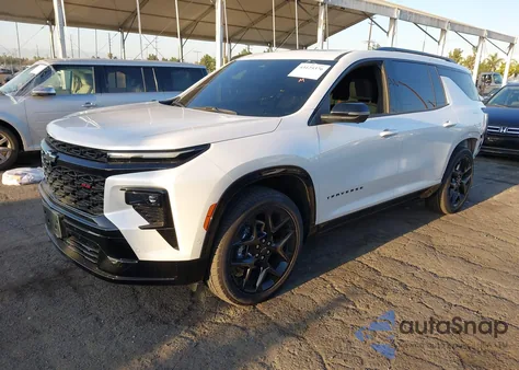 2025 Chevrolet Traverse Awd Rs из США, поврежденный, VIN 1GNEVLRS7SJ250451